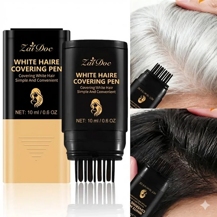 Tinte para el Cabello en Lápiz - 10 ml negro y marrón ES